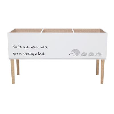 Bloomingville Salam Bokställ, Vit, Mdf L90xH50xW30 cm