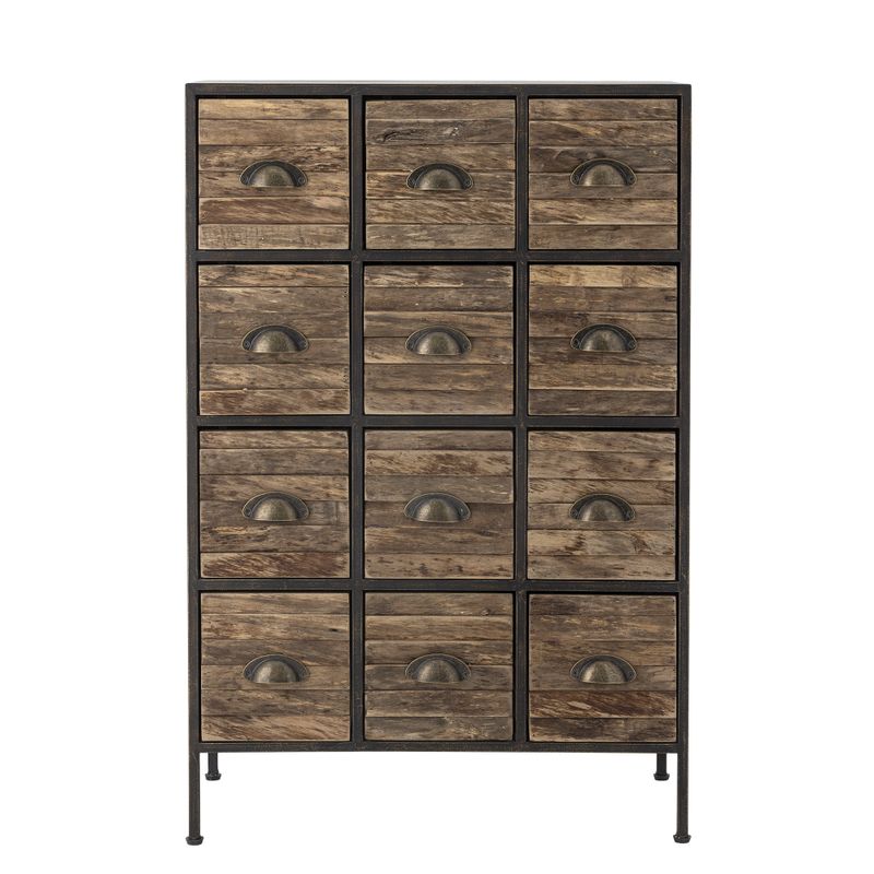 Matteo Lådor Svart Metall H92cm Bloomingville Creative