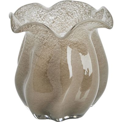 Lene Bjerre Scarlett Vas Linne Glas H20 cm