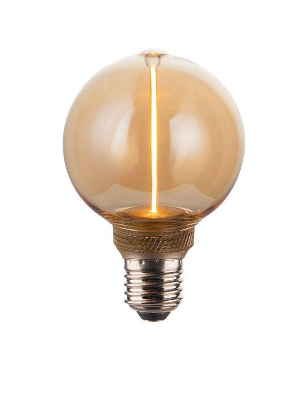 PR Home EDGE LED G80 Amber 122x80mm E27