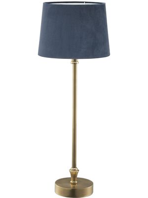 Liam Bordslampa med blå Skärm 59cm Guld | PR Home
