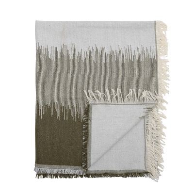 Lucienne Pläd Grön Akryl L150cm Bloomingville