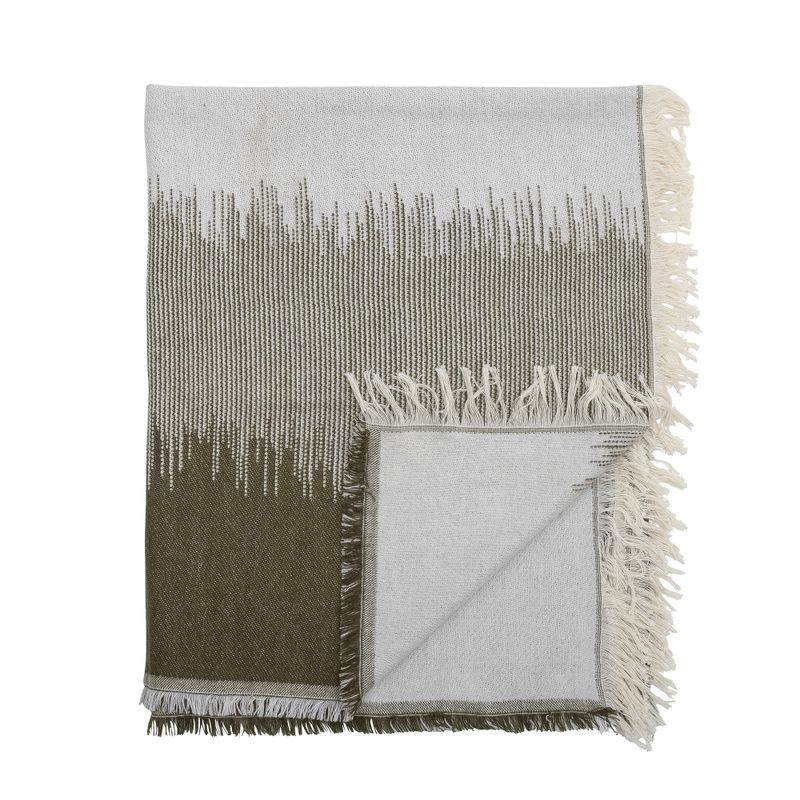Lucienne Pläd Grön Akryl L150cm Bloomingville