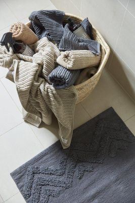 Svanefors Lea Handduk Grå 50x70 cm