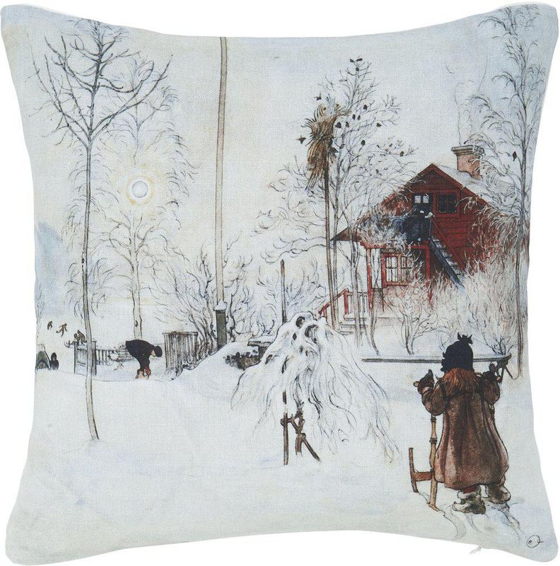 Svanefors Gården Kuddfodral Grå 45x45 cm