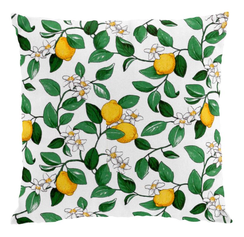 Citronlycka offwhite kuddfodral Arvidssons Textil