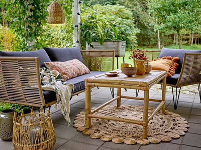 Soffbord Natur Bambu Sole | Bloomingville