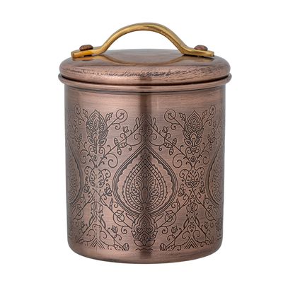 Burk med lock Koppar Rostfritt stål | Bloomingville Creative