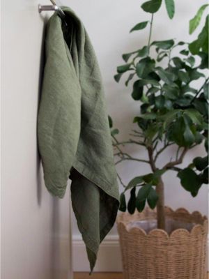 Svanefors Julie Kökshandduk Grön 50x70 cm