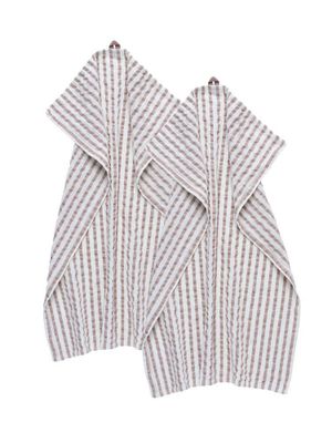 Svanefors Agata Kökshandduk 2-pack Toast 50x70 cm