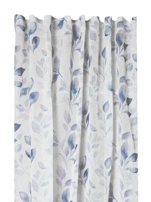 Svanefors Silje Gardin 2-pack Blå 140x250 cm