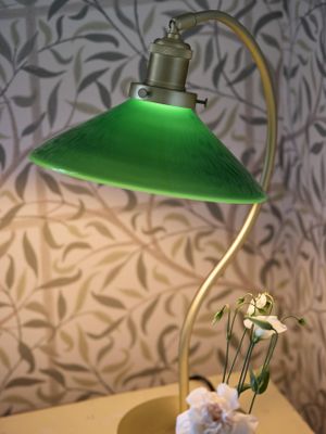Axel Bordslampa Grön 25cm | PR Home
