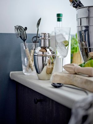 Vinkylare Silver Rostfritt stål Juliah | Bloomingville