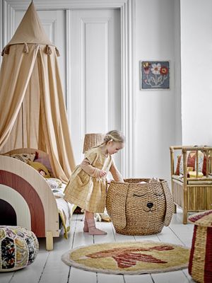 Milus Korg Natur Bankuan Ø33 cm Set om 2 Bloomingville Mini
