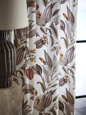 Svanefors Seedpod Gardin 2-pack Puder 135x315 cm