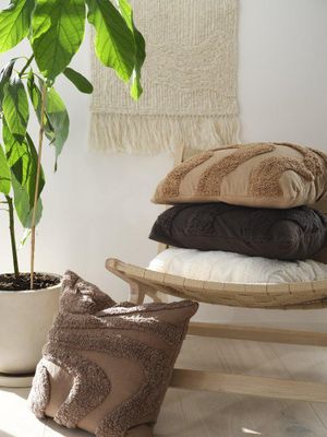 Svanefors Svea Kuddfodral Asfalt 45x45 cm