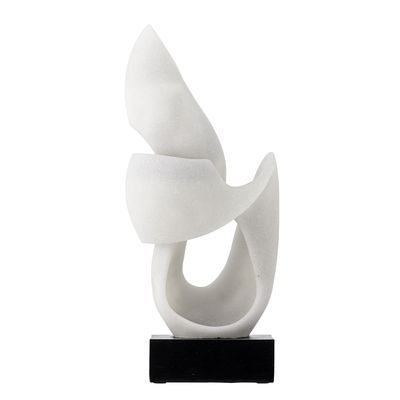 Alistair Dekoration Vit Polyresin L19 cm Bloomingville