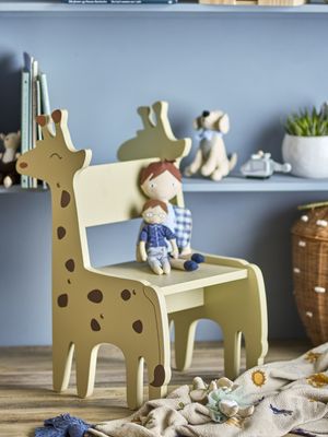 Bloomingville Ibber Stol, Grå, Mdf L45xH62xW34 cm