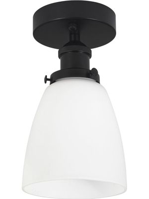 PR Home Kappa taklampa Svart, Opal 14cm