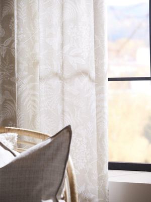 Svanefors Fern Gardin 2-pack Lin 135x290 cm