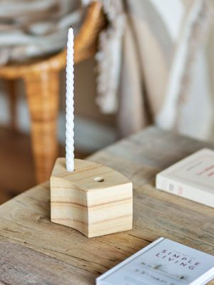 Ljusstake Natur Sandsten Florida | Bloomingville