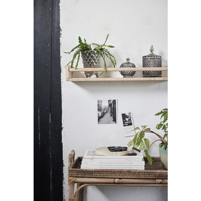 Lene Bjerre Travina Bricka Linne Travertin Ø19.5 cm