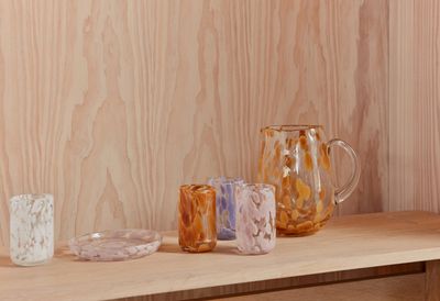 Glas Rosa Glas OYOY LIVING