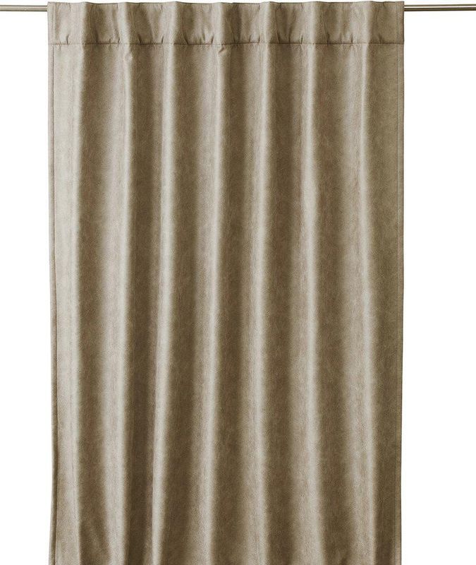 Svanefors Lycke Gardin Ljusbrun 135x280 cm