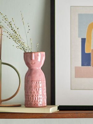 Vas Rosa Stengods Embla | Bloomingville