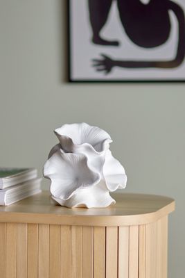 Dekoration Vit Polyresin Claudette | Bloomingville