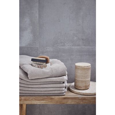 Lene Bjerre Travina Bricka Linne Travertin Ø19.5 cm