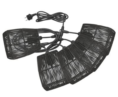 Flex Out Ljusslinga Inkl 5st 18cm Saigon Svart | PR Home