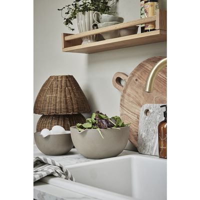 Lene Bjerre Esther Bordslampa Brun Rotting