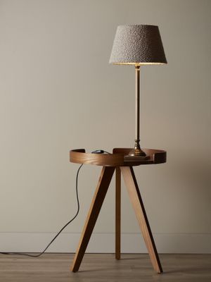 Margot Lampfot Antikmässing 51cm | PR Home