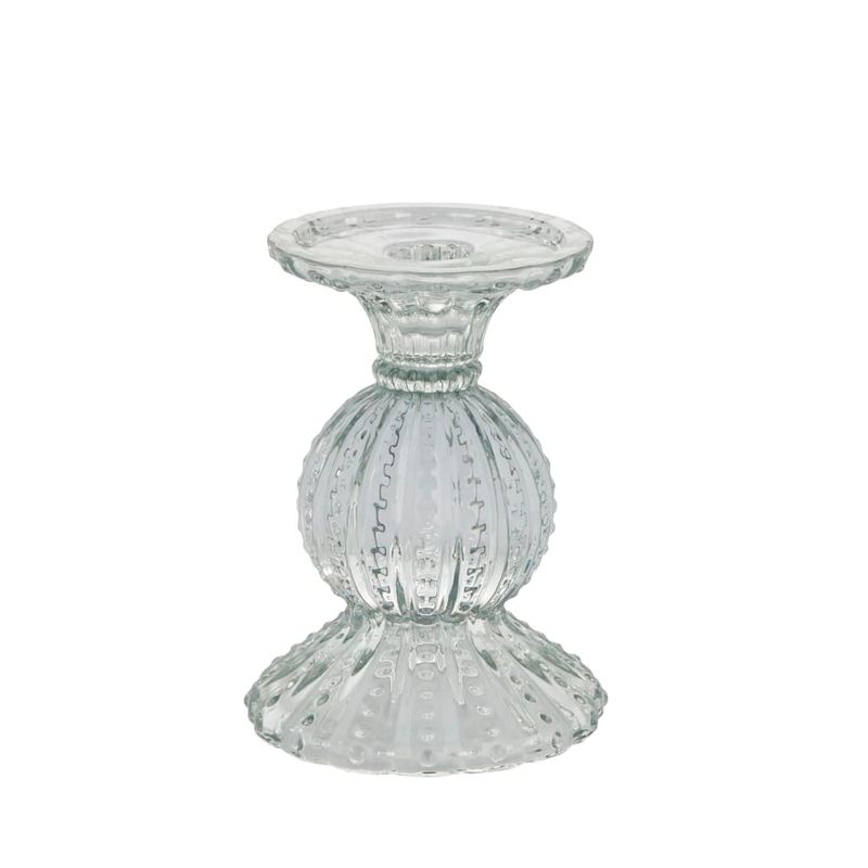 Ljusstake Silva Isbergsgrön Glas Lene Bjerre