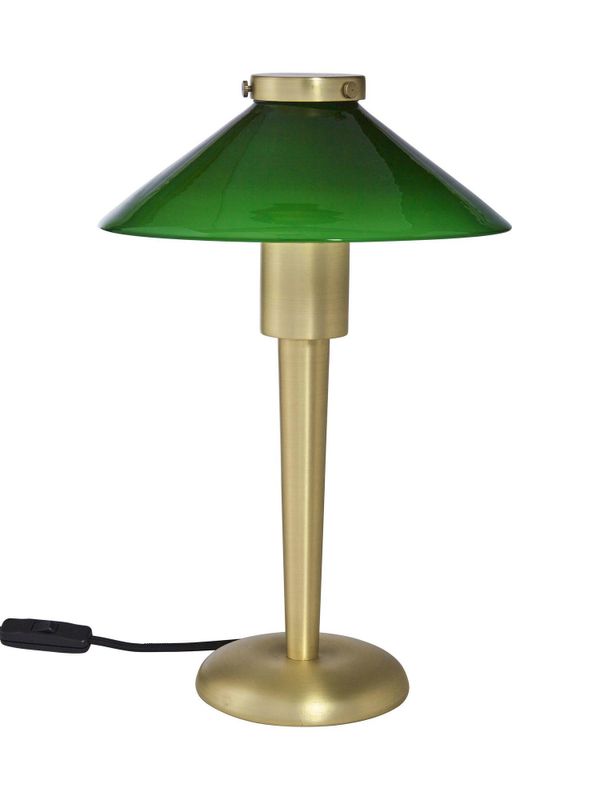 August Bordslampa Grön 34cm | PR Home
