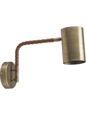 Nora Vägglampa komp Antikmässing 25cm | PR Home