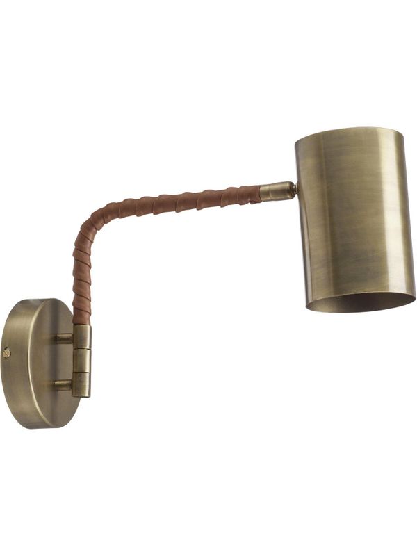 Nora Vägglampa komp Antikmässing 25cm | PR Home