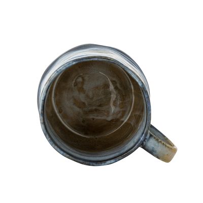 Bloomingville Deana Mugg, Blå, Stengods Ø8,5xH9 cm, Set om 4