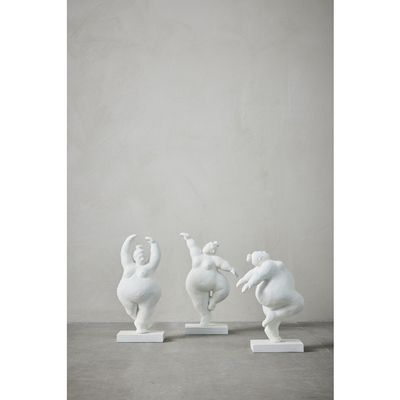 Lene Bjerre Serafina Dekoration Vit Polyresin H23 cm