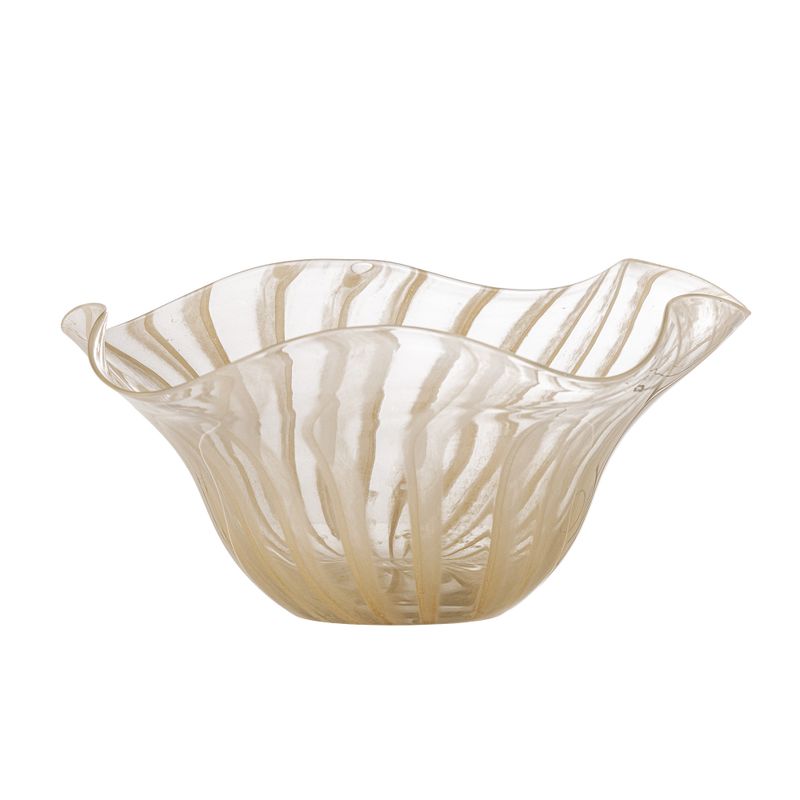Imri Skål Rosa Glas H13cm Bloomingville