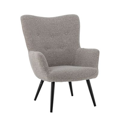 Fåtölj Natur Polyester Perry | Bloomingville