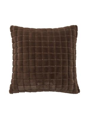 Svanefors Luna Kudde Mörkbrun 50x50 cm