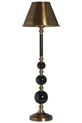 PR Home Abbey Lampfot Svart/Antikmäss 60cm