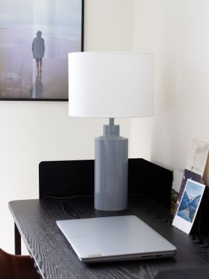 PR Home Solo Lampfot Blank denim 32cm