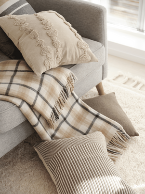 Dotty Kuddfodral Off White 45x45cm | Svanefors