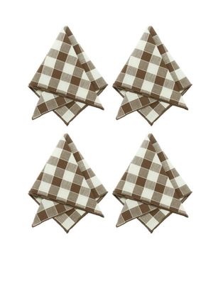 Svanefors Mary Servett 4-pack Nougat 45x45 cm