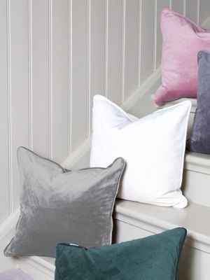 Svanefors Estelle Kuddfodral Silver 45x45 cm
