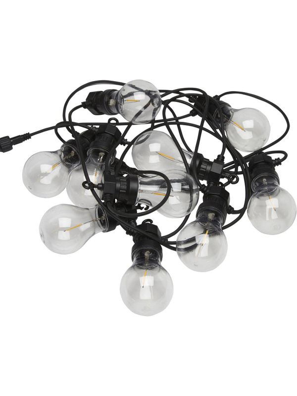 Glow ljusslinga Svart 8.7m | PR Home