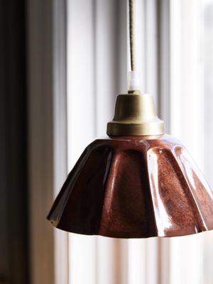 PR Home Ester Fönsterlampa Terracotta 17cm